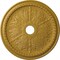 Ekena Millwork Winsor Ceiling Medallion (Fits Canopies up to 4"), 27 1/2"OD x 4"ID x 1 1/2"P, Iridescent Gold CM27WIIGS - alternate 1